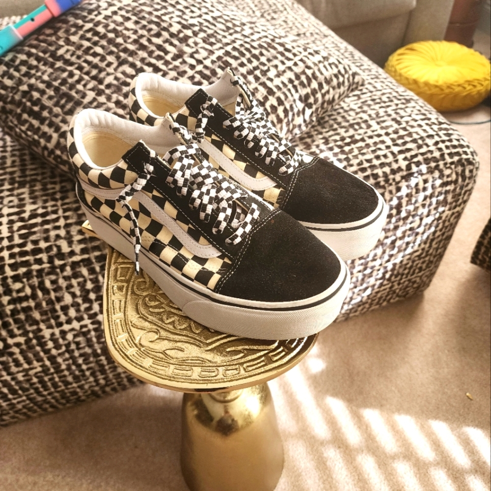 Vans Platform Checkerboard